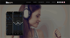 Desktop Screenshot of biosom.com
